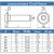 Linsenkopfschrauben M5 X 16/16 mit Flansch und Innensechsrund (TORX) ISO 7380 Vollgewinde, Edelstahl A4